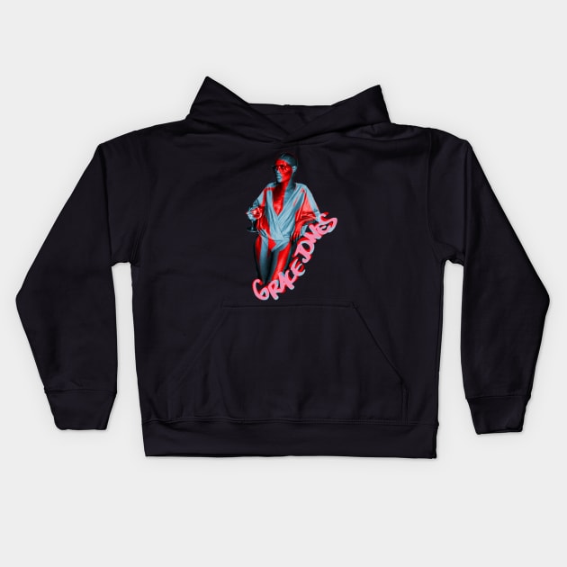 AMAZING GRACE Kids Hoodie by Djourob